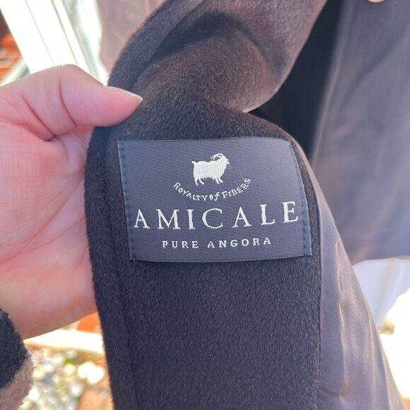 Dale Dressin Amicale Angora Rabbit Fur Coat - Picture 11 of 12